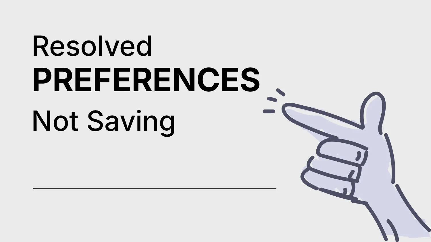 Resolved: Editor not saving Preferences in WordPress