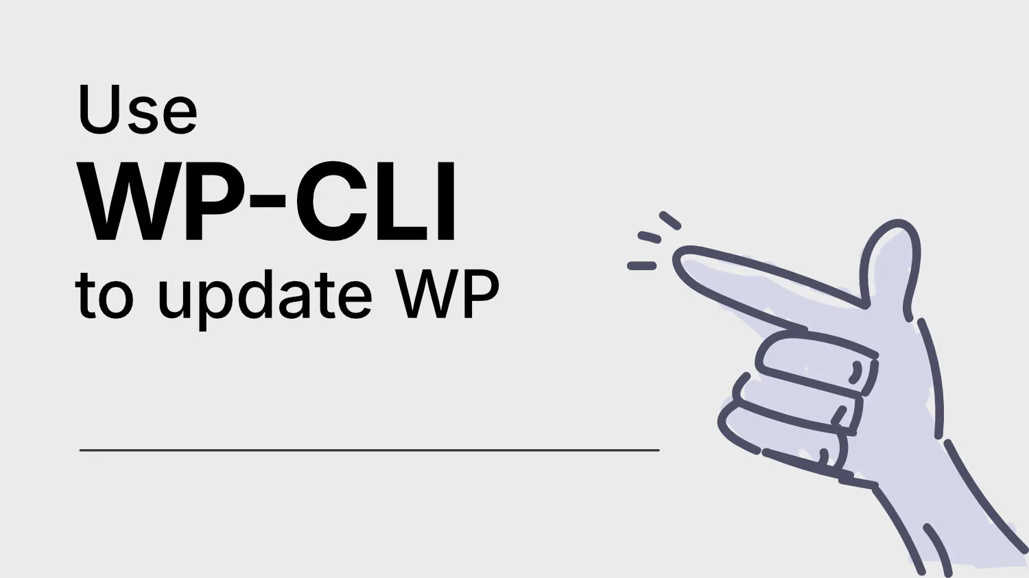 Use WP-CLI to Update WordPress core