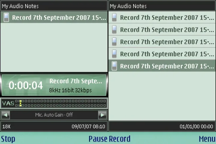 AudioNotes v1.31 – Ghi nhật ký bằng âm thanh