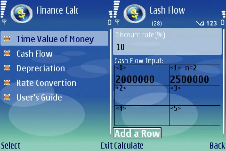 Finance Calculator – Máy tính dòng tiền tài chính
