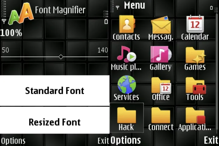 Psiloc Font Magnifier v2.03 – Phóng to chữ trên điện thoại