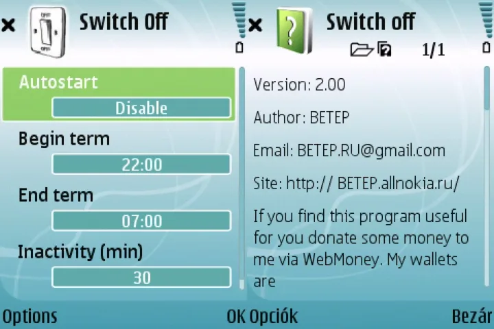 Switch Off 2.00 – Tự động tắt máy