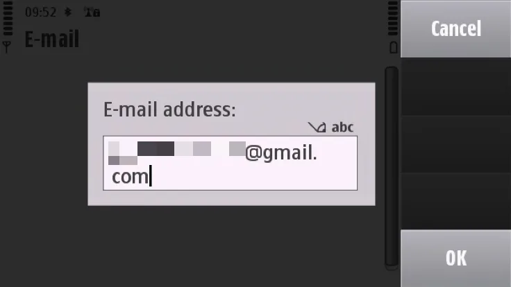 Cài đặt Email trên Nokia N97