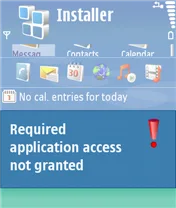 Ý nghĩa các thông báo lỗi của máy Symbian
