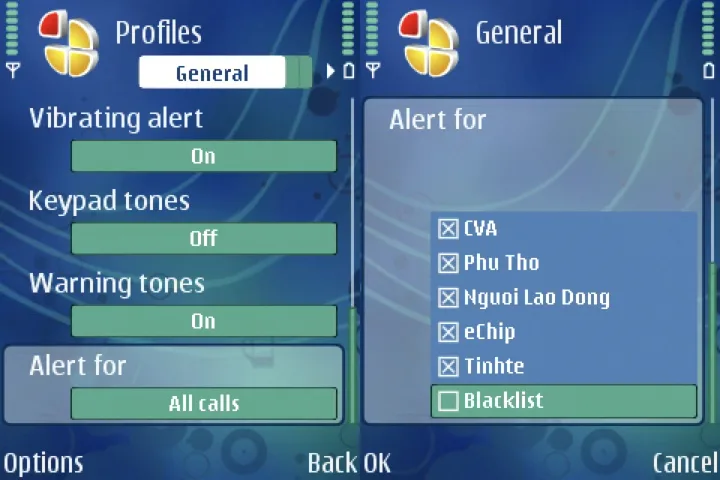 Có Symbian, không lo bị quấy rầy