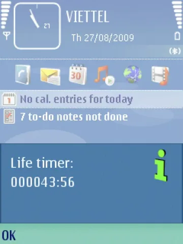 Một số mã thông dụng trên Symbian