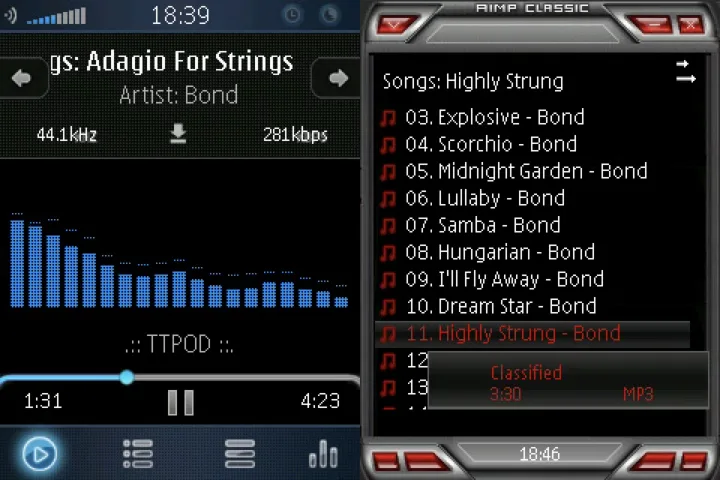 TTPod 3.4 – Trình nghe nhạc đa năng trên Symbian
