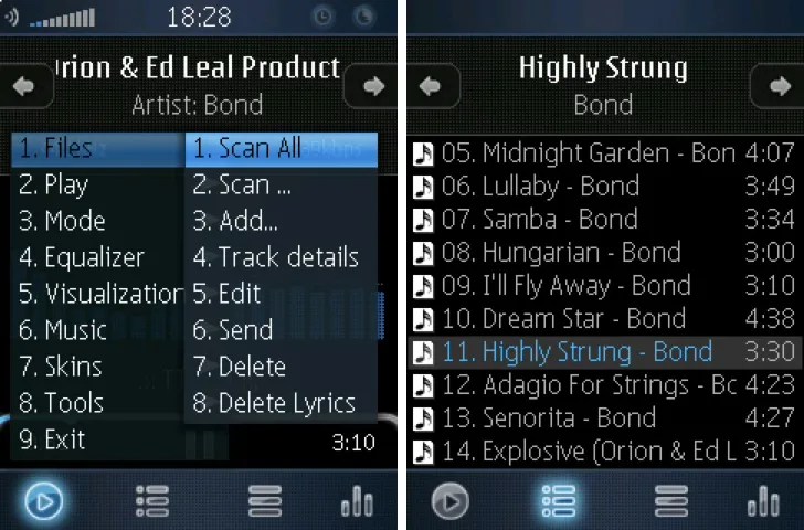 TTPod 3.4 – Trình nghe nhạc đa năng trên Symbian